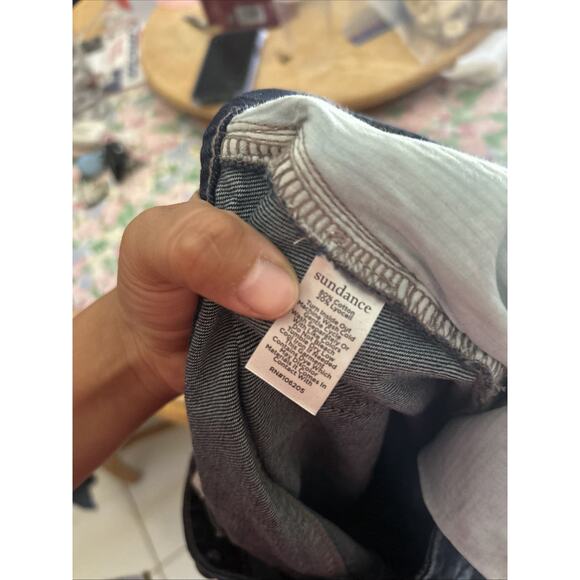 Sundance Greta Wide-Leg Denim Trouser - Blue Denim Size 24 - Picture 7 of 7